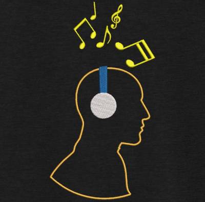 20 x 30 il aime la musique – Image 1
