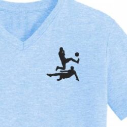 Motif de broderie machine silhouette de deux footballeurs. cadre: 10 x 10 / 20 x 20 . Formats des fichiers dans votre téléchargement  PES,CSD,EXP,HUS,SHV,VIP,XXX,DST,PCS,VP3,EMB,JEF… Téléchargement immédiat après votre paiement et aussi disponible dans votre compte.