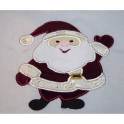 broderie applique de Père-Noël